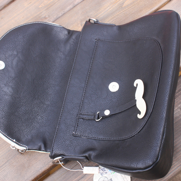 ESPE Mustache Purse NWT Movember - Picture 3 of 8